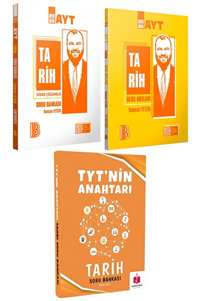 Anahtar Kitap 2026 Anahtar Kitap Tarih Soru Bankası ve Benim Hocam AYT Tarih ...