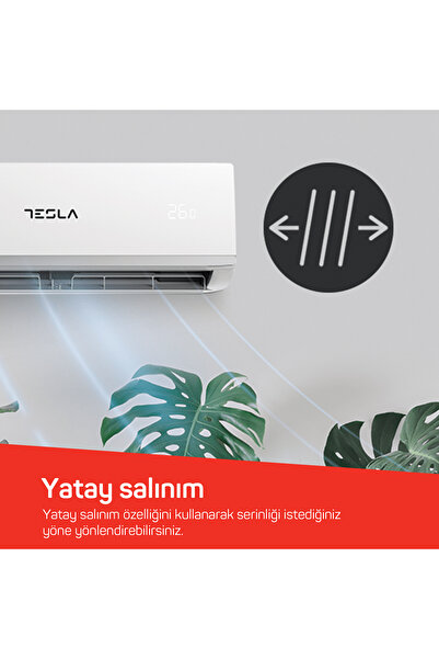 TESLA Duvar Tipi Split Klima Seti 12.000 Btu TS9000-0200 (Ücretsiz Kurulum)
