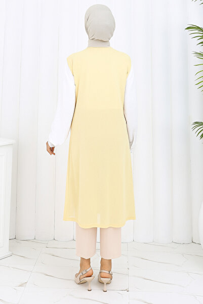 RESPİRO Simple Long Women's Vest, Hijab Vest, Mother's Vest