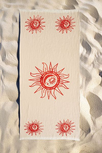 VAROL Organic 100% Cotton Muslin Peshtemal - Heliona