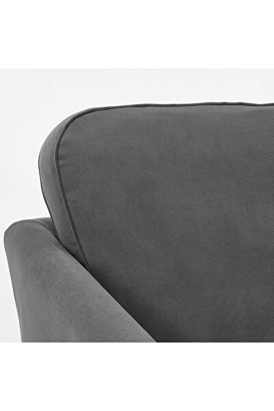 IKEA 2'li kanepe, kilanda kahverengi-kırmızı