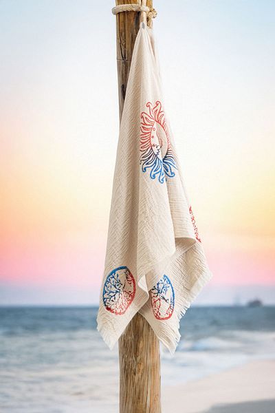 VAROL Organic 100% Cotton Muslin Peshtemal - Dualis