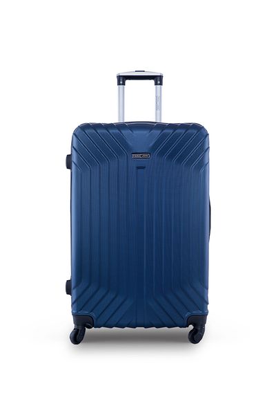 PARAJOHN Nior Large Size ABS Hardside Spinner Luggage Trolley – Lightweight 30KG 4-Wheel, 28 Inch, Navy