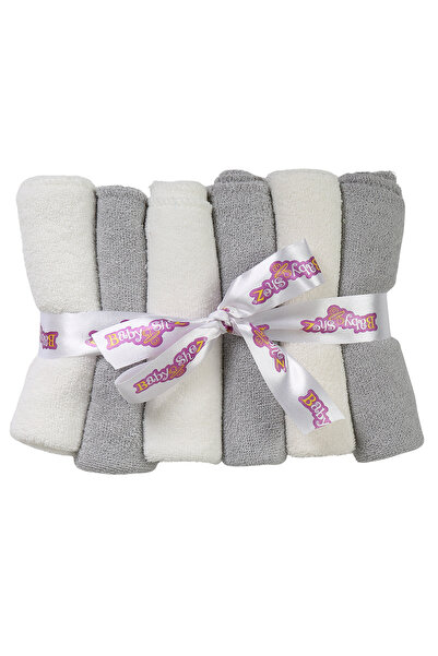 Baby Shez 100% Cotton Set of 6 Newborn Baby Towel Mouth Wipes