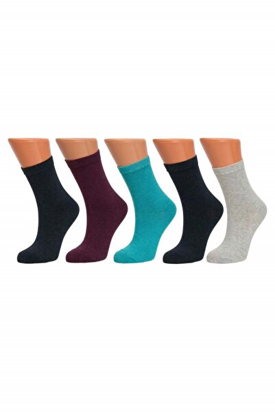 Centini Set 5 perechi - Sosete dama clasice, multicolor