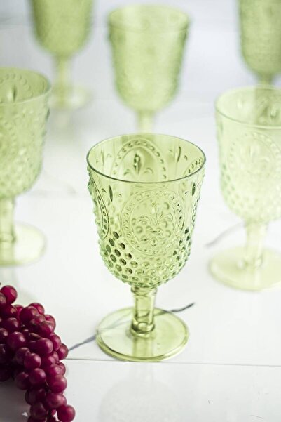 Depa كوب أكريليك أخضر بقاعدة