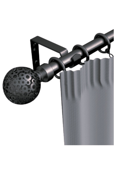 micasa قضيب ستارة بتصميم أنيق من الفولاذ المقاوم للصدأ من سفيرا، 160-310 سم