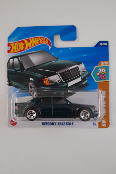 mattel Hot Wheels Mercedes Benz 500 E Siyah