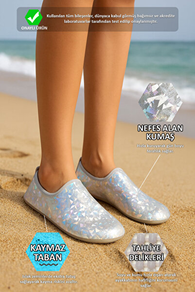 Peluche Silver Kadın Deniz & Havuz Ayakkabısı SILVER Gri