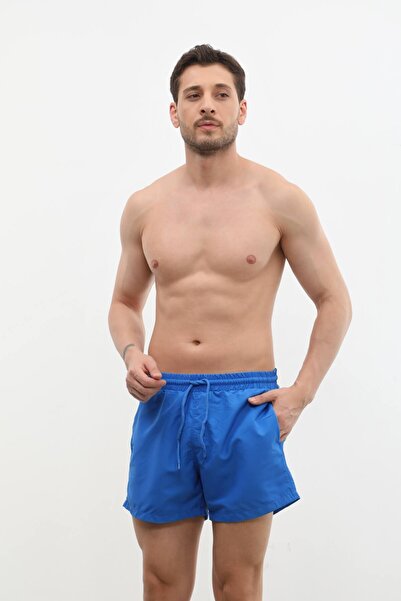 MARKAPIA Ανδρικό σορτς κολύμβησης με διχτυωτό πλέγμα