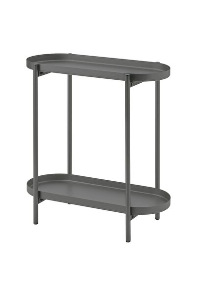 IKEA çiçeklik, koyu gri, 56 cm, Dış mekanda kullanmak için uygundur.