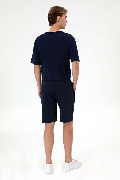 U.S. Polo Assn. Erkek Lacivert Örme Şort 50307310-VR033