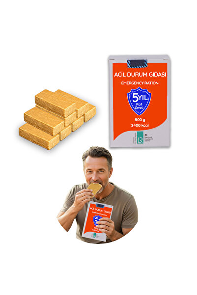 4s 5 Yıl Raf Ömrü ile Acil Durum Gıdası Hayat Kurtaran Beslenme