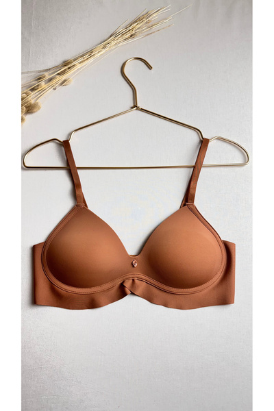 HEROSE Lazer Kesim Micro Kumaş Parmak Destekli Sütyen