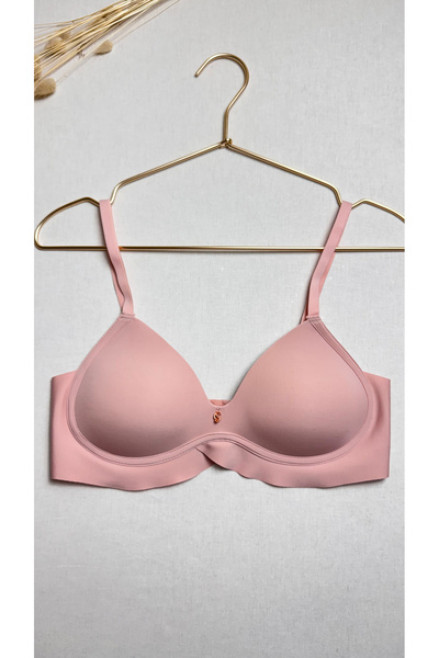 HEROSE Lazer Kesim Micro Kumaş Parmak Destekli Sütyen