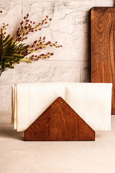 Snippy Zaro - Wooden Napkin Holder Desktop Napkin Organizer
