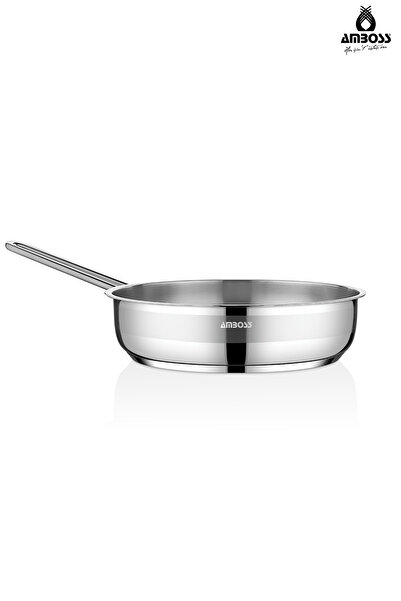 Amboss Saphire Stainless Steel Induction Base Steel Pan Without Cover 22 cm