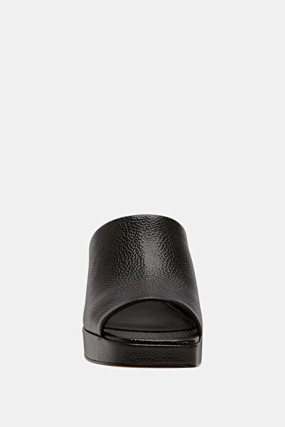 Katy Perry Black Surprise Slide - Women's Heeled Slippers