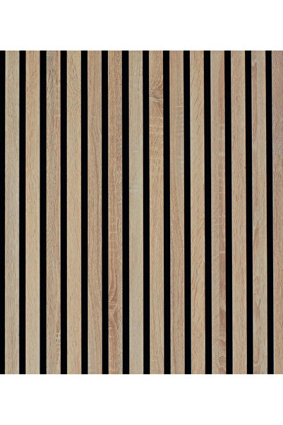 Akupanel 60x120 Cm Flex Meşe Dekoratif Akustik Ahşap Duvar Paneli