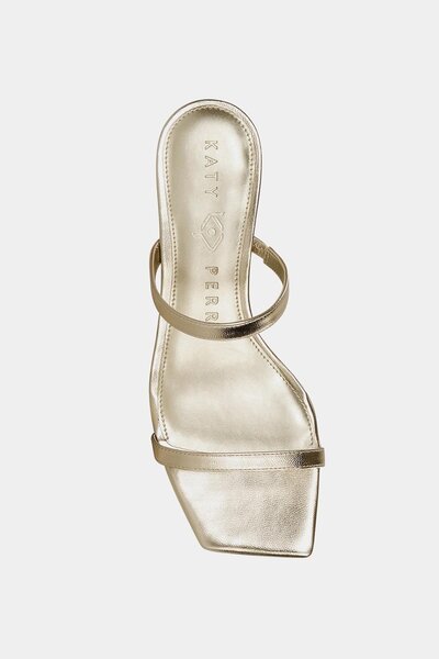 Katy Perry The Loma Women's Champagne Stone Heeled Slippers