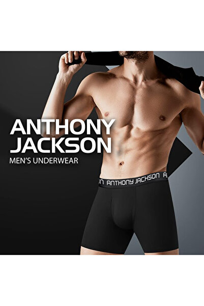 ANTHONY JACKSON Lycra 5 τμχ Box Premium Long Leg Ανδρικό Boxer ShadowLine