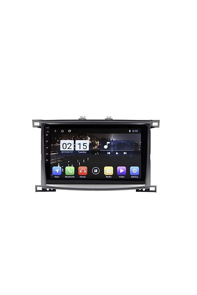 Toyota Android screen for Toyota Land Cruiser G.X.R 2002-2007 (RAM 4 - Memory 64) supports CarPlay