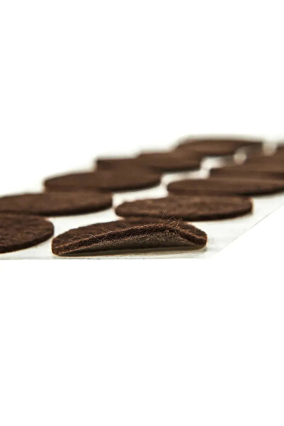 TREND KULP 20 мм коричнева клейка підкладка для меблів, захисна підкладка для підлоги, стіл, стілець, паркет, 190 шт.