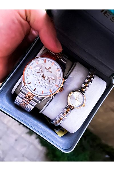 Reward Dear Couple Sleeve Waterproof Watch - with Original Box Bag