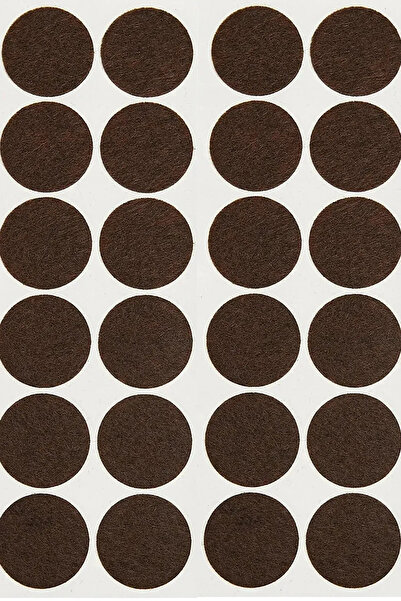 TREND KULP 20 мм коричнева клейка підкладка для меблів, захисна підкладка для підлоги, стіл, стілець, паркет, 190 шт.