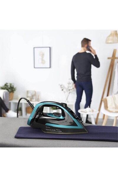 TEFAL 3000 Watt Güçlü Buharlı Ütü - Güvenli Otomatik Kapanma - Özel Taban - Mikro Kireç Filtre Teknolojisi