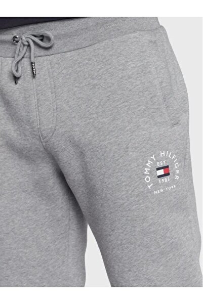 Tommy Hilfiger Spodnie dresowe Flag Arch Granatowy Regular Fit