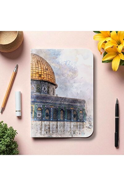 Mahya Aksa Tasarımlı A5 Çizgili Defter, 1. Hamur Beyaz 48 Yaprak