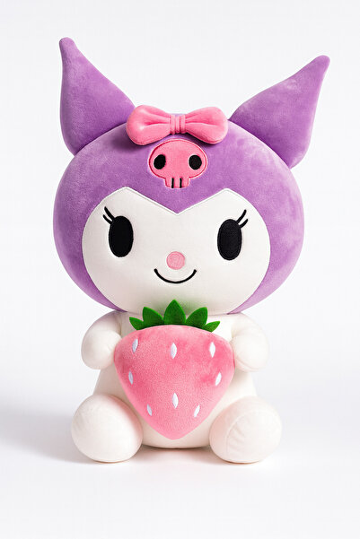 POLLYTOYS PELÜŞ OYUNCAKTA DÜNYA MARKASI Kuromi peluş büyük boy üretici firma