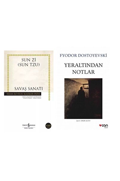 TÜRKİYE İŞ BANKASI KÜLTÜR YAYINLARI Savaş Sanatı Sun Tzu - Yeraltından Notlar...