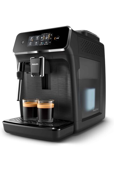 Philips Tam Otomatik Espresso Makinası, 1.8 L Kapasite, Zamanlayıcı, 1 KG Çekirdek Kahve Hediyeli