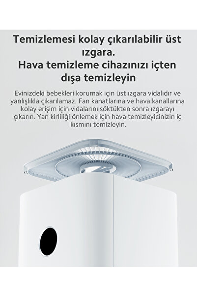 Xiaomi Mi Air Purifier Akıllı Hava Temizleyici - Yüksek Hava Kalitesi - Alerjen Giderme