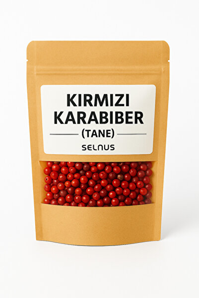 SELNUS Kırmızı Biber ( Kırmızı Karabiber ) Tane 50 gram Schinus Terebinthifolius