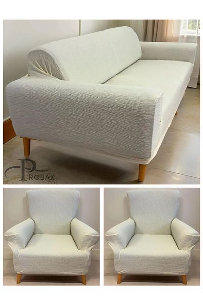 probak Jacquard Plain Pattern 3 3 1 1 Elastic Sofa Cover Set Sofa Sofa Bed Cover Seat Cover