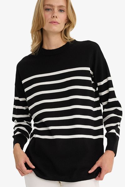 DeFacto Relaxed Cut Crew Neck Tunic