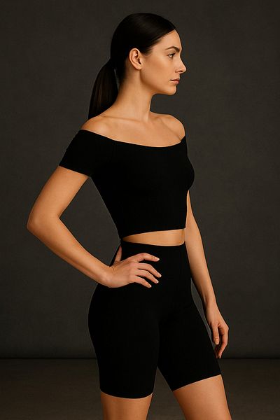 yumuhome Laser Cut Corset Non-Marking Corset Long Waist Corset with Long Legs