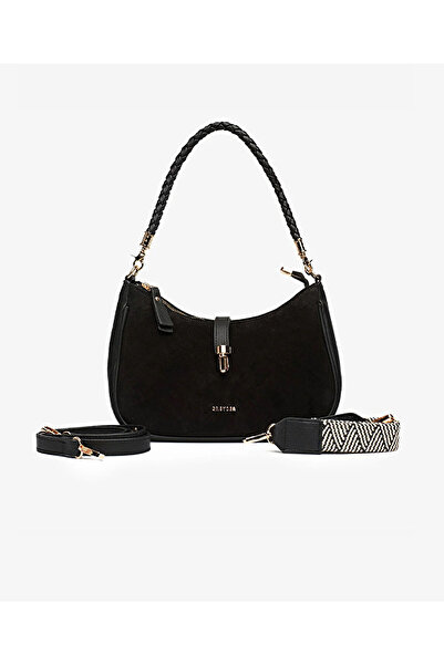 Greyder Kadın Siyah Omuz Çantası 5Y2CN69722