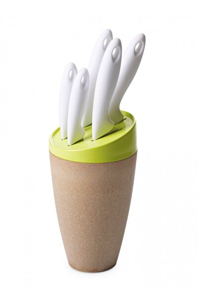 Omada Set suport cu 5 cutite ø12,5 xh 34,5 cm - EcoLiving