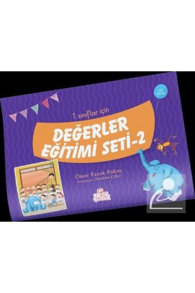 Nesil Çocuk Yayınları 1. مجموعة تعليم القيم للفصول الدراسية 2 (10 كتب)