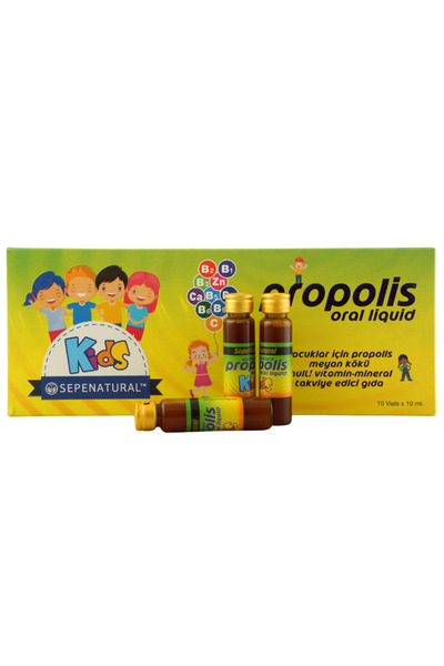 Sepe Natural Propolis Kids Meyan Kök Kalsiyum Çinko Folik Asit C ve B Vitamin...