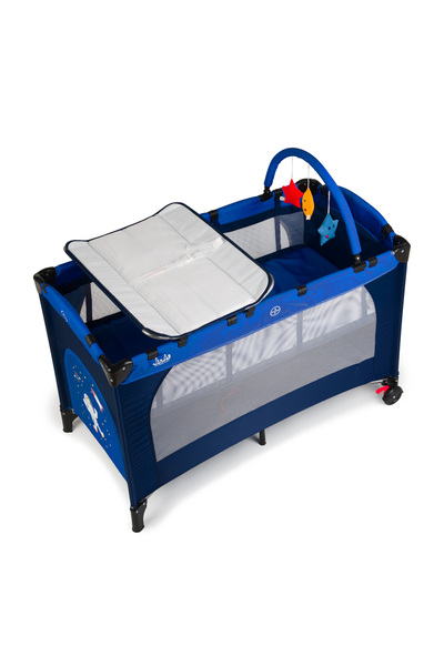 Juju Patut pliant 2 niveluri Sleepy Baby, Space Adventure