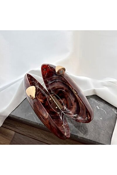 Lilly Noir Coco Minaudière Zincir Askılı Davet Çantası