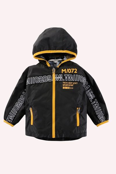 Midimod 6-14 Years Old Lined Hooded Boy's Raincoat
