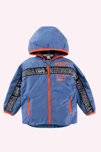 Midimod 6-14 Years Old Lined Hooded Boy's Raincoat