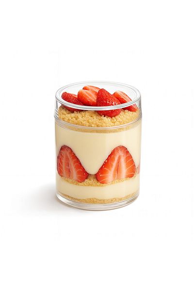 alenked Magnolia Mica Lid Dessert Container Bowl 270 Cc Plastic Mica 6 Pcs Lid 6 Pcs Lid