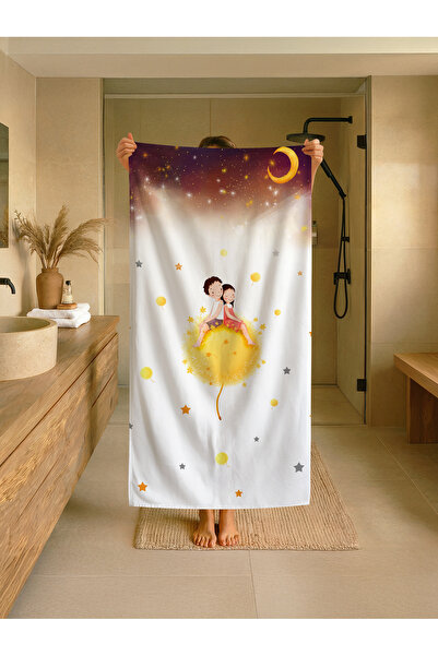Talia Home Παιδική πετσέτα παραλίας - θάλασσας - πισίνας με σχέδια Prince-Pri...